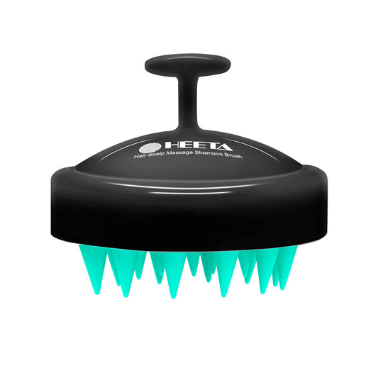 HEETA Scalp Massager Shampoo Brush - Soft Silicone Hair Care & Growth Brush