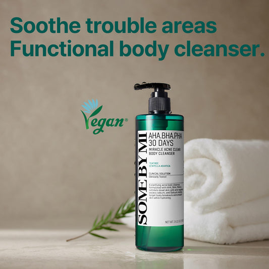 SOME BY MI AHA BHA PHA 30 Days Miracle Acne Clear Body Cleanser 400ml